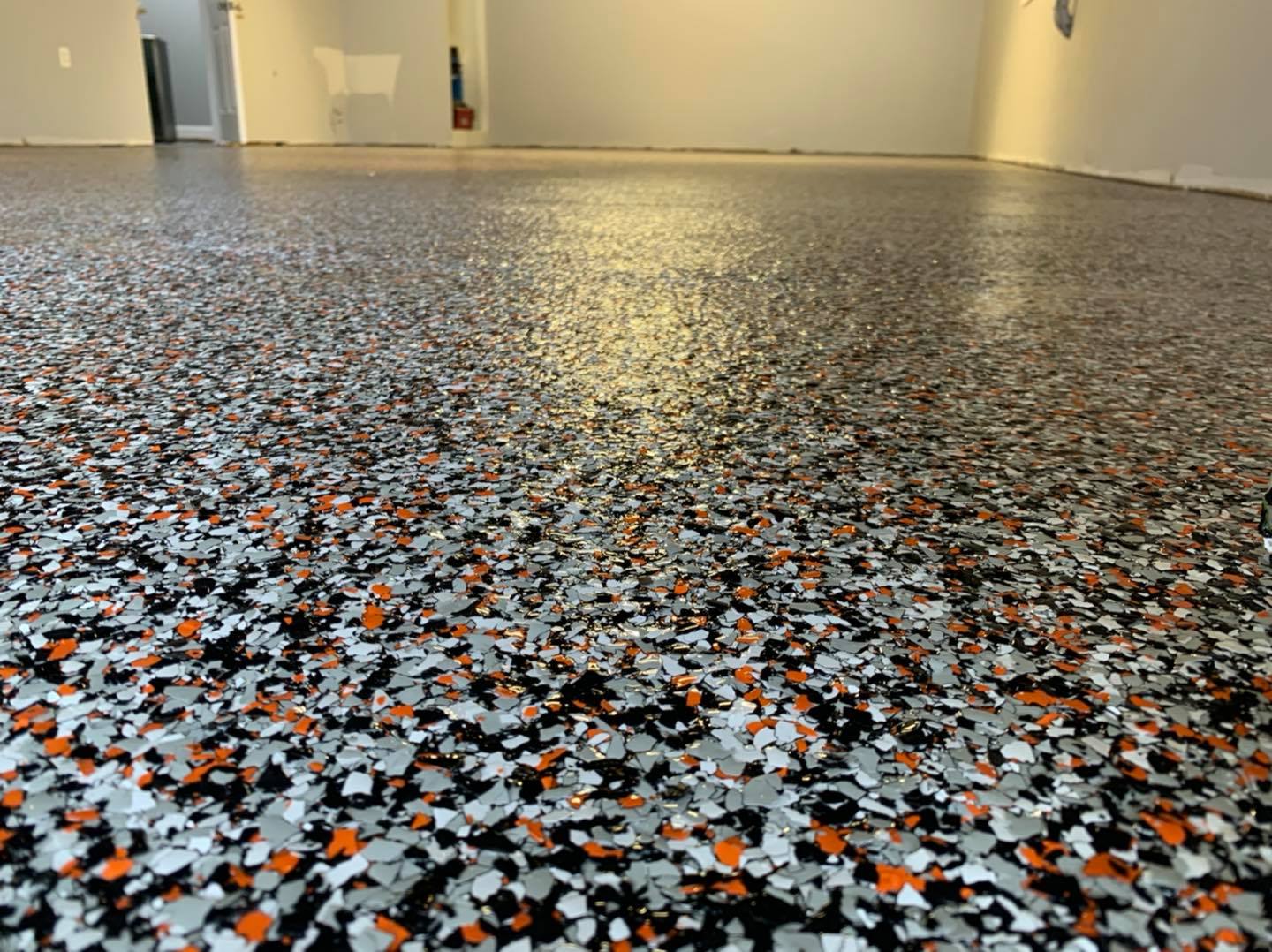 epoxy flake flooring Bridgeport WV